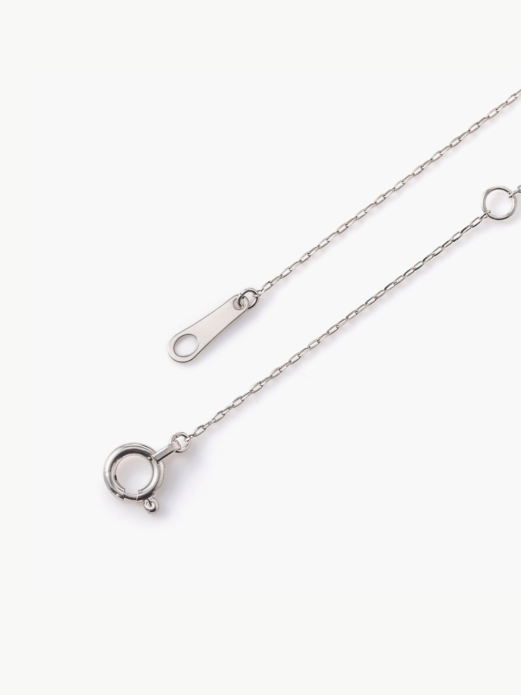 The necklace 0.2ct Pt留め具画像(ラボグロウンダイヤモンドのネックレス)
