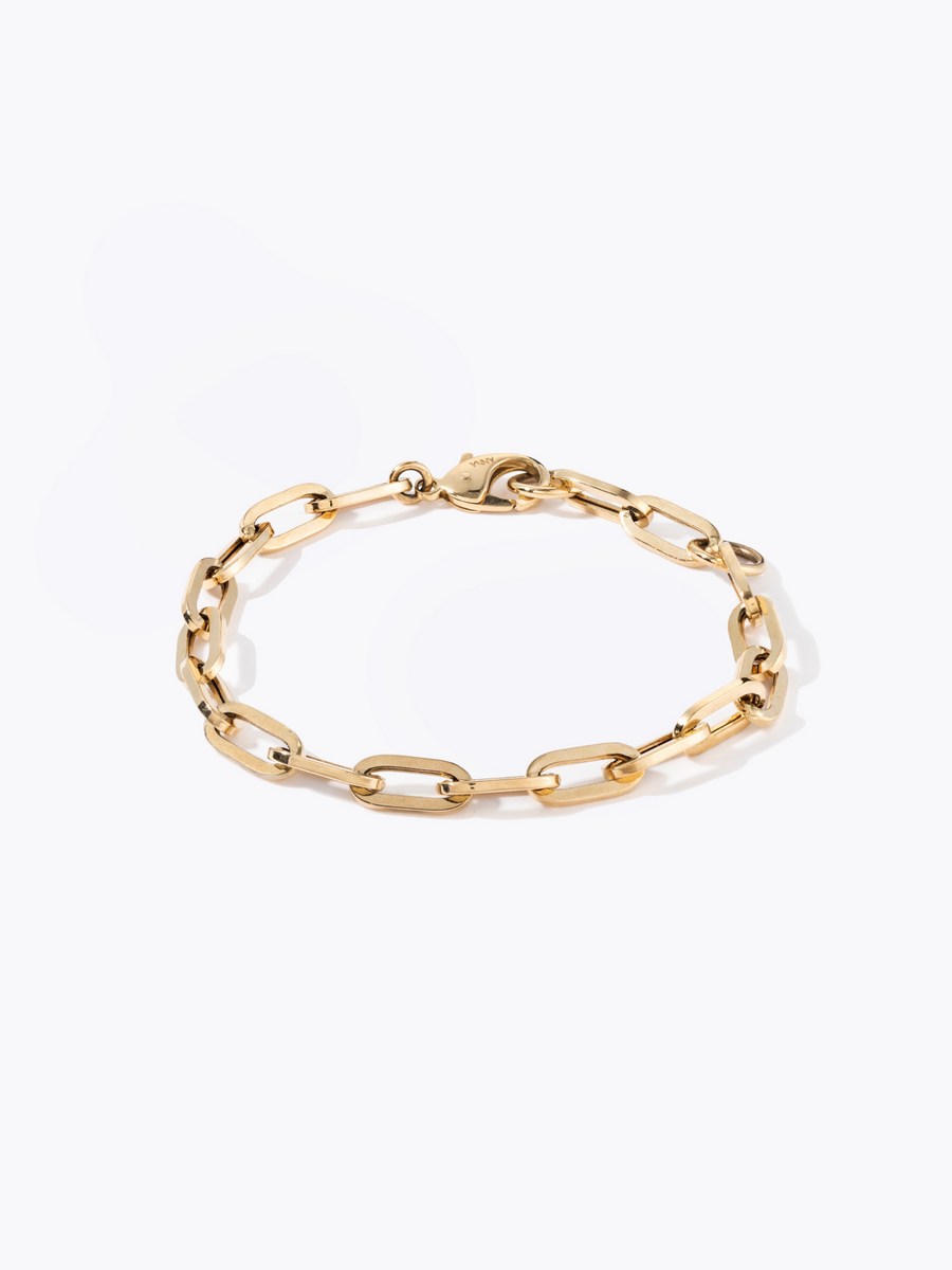 [The chain] volume gold bracelet 18K