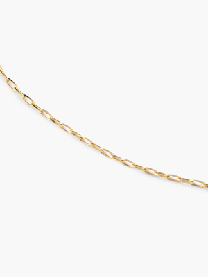 [Lumière] Fluid diamond necklace 0.13ct 18K