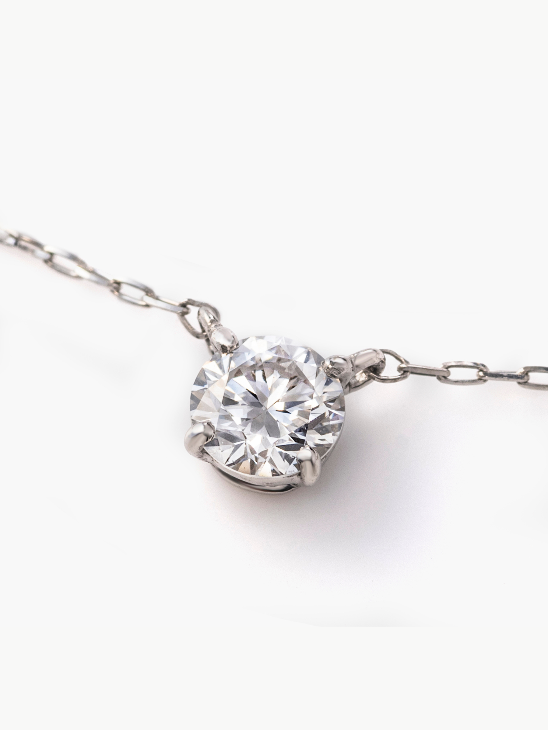 [Lumière] The necklace 0.2ct Pt