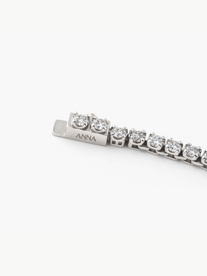 [Lumière] Tennis Necklace Pt (total 5ct)