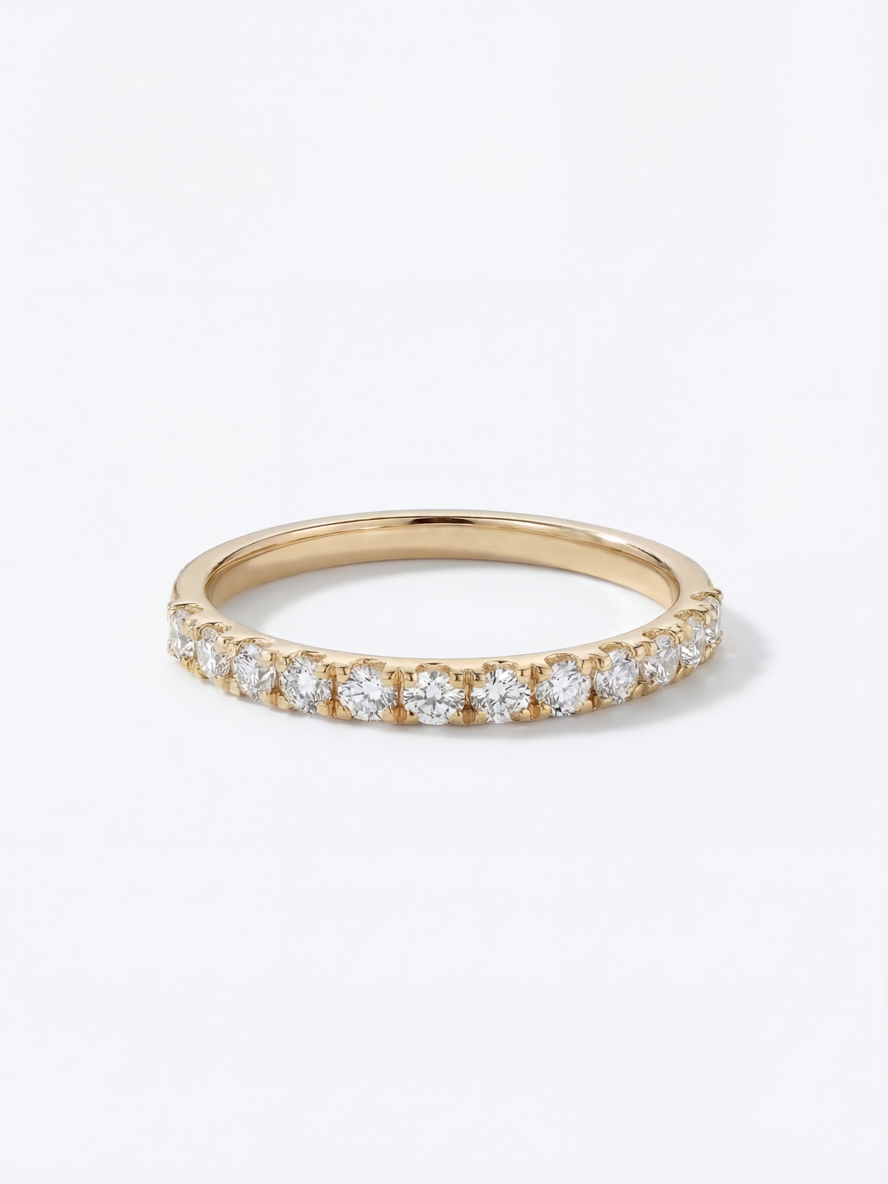 [Lumière] Half eternity ring 0.3ct 10KYG