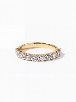 [Lumière] Half eternity ring 1ct
