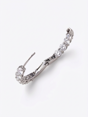 [Lumière] Full eternity earrings 2ct (pair)