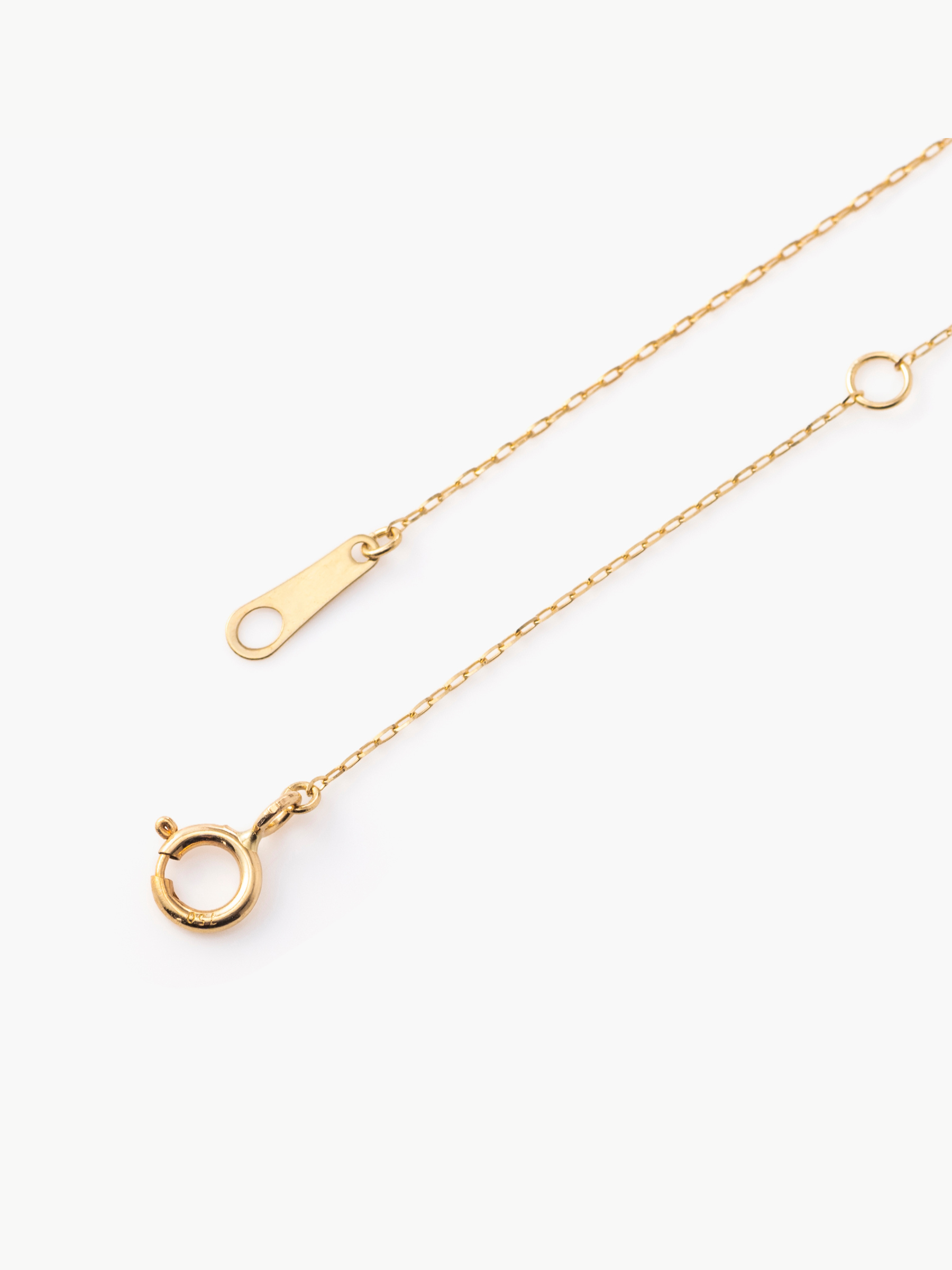 [Lumière] The necklace 0.2ct 18YG