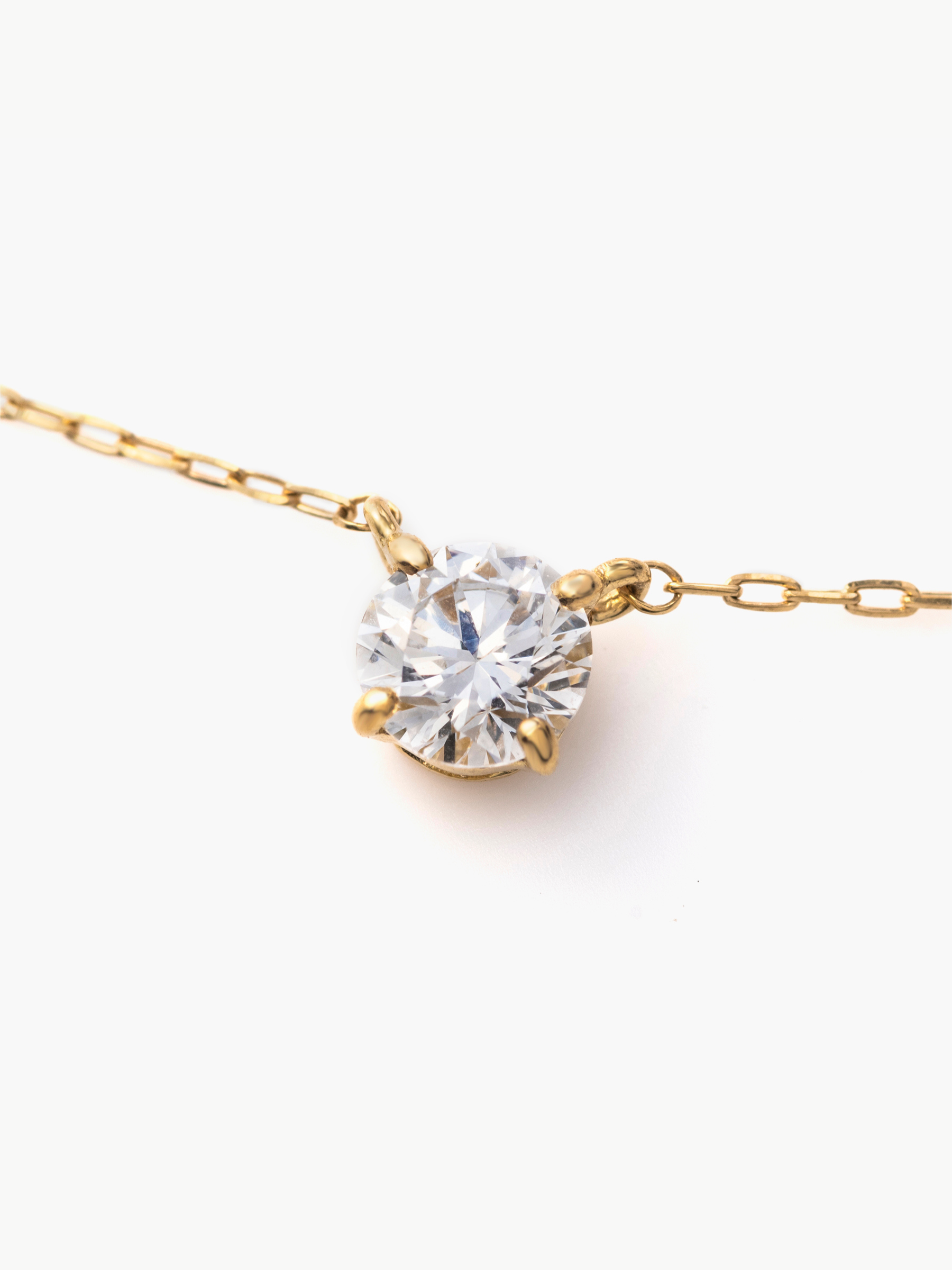 [Lumière] The necklace 0.2ct 18YG