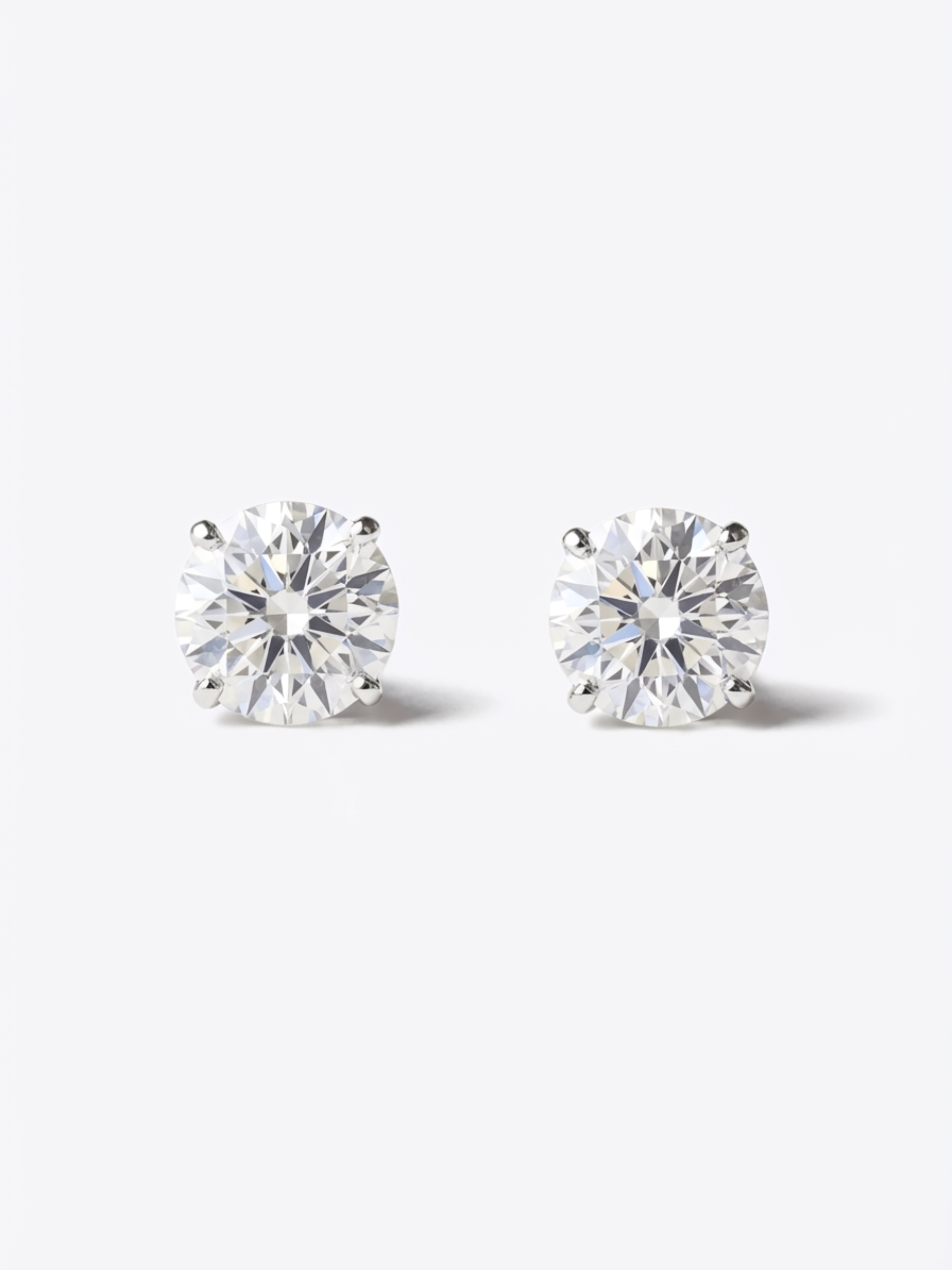 [Lumière] The earrings 0.3ct×2 (total 0.6ct) (pair)