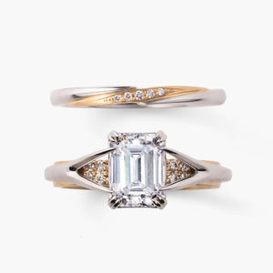 [HIKARI] 触覚 Shokkaku Solitaire Ring