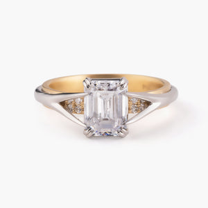 [HIKARI] 触覚 Shokkaku Solitaire Ring