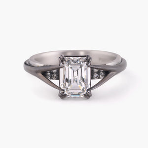 [HIKARI] 触覚 Shokkaku Solitaire Ring