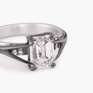 [HIKARI] 触覚 Shokkaku Solitaire Ring
