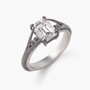 [HIKARI] 触覚 Shokkaku Solitaire Ring