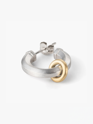 [Rokka] Rokka hoop earrings with Petit Gold 