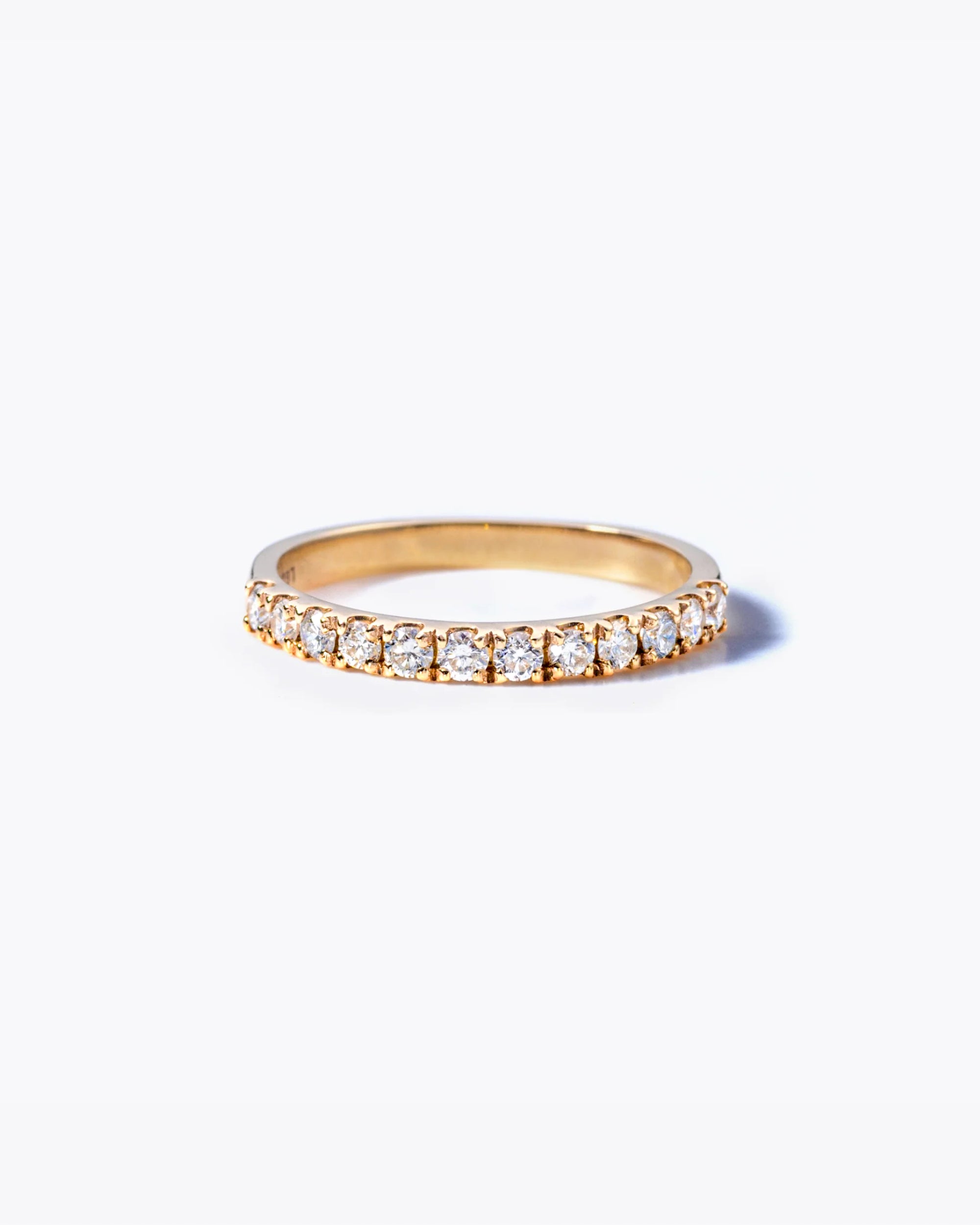 [Lumière] Half eternity ring 0.3ct 10KYG