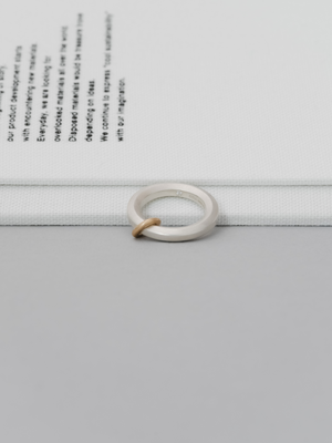 Rokka Ring with Petit Gold 