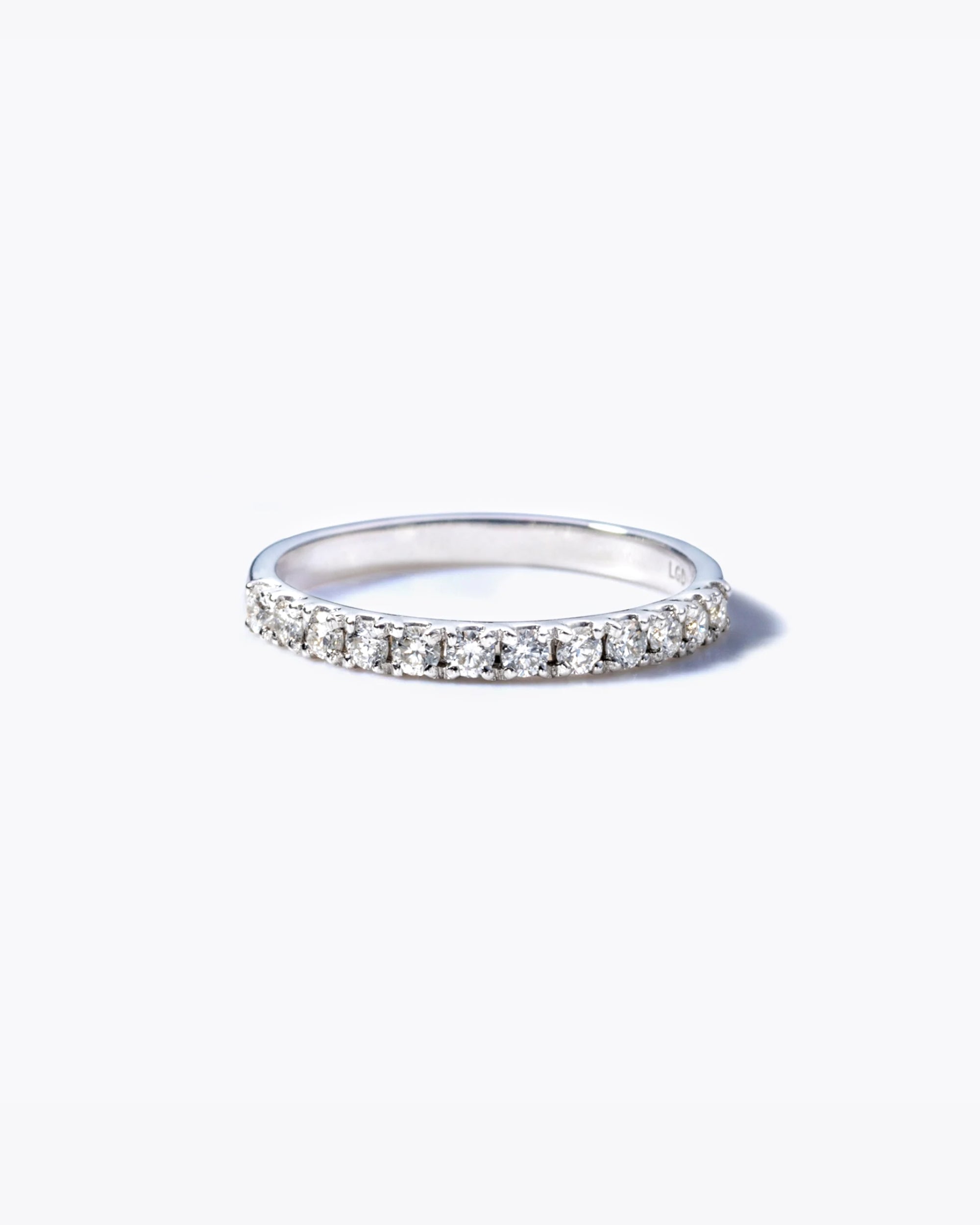[Lumière] Half eternity ring 0.3ct 10KWG
