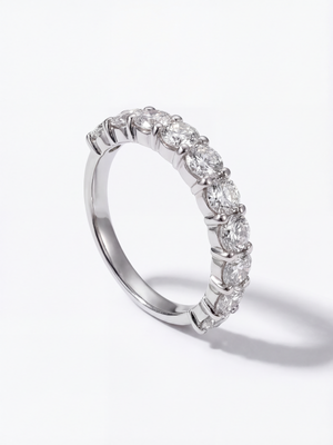 [Lumière] Half eternity ring 1ct