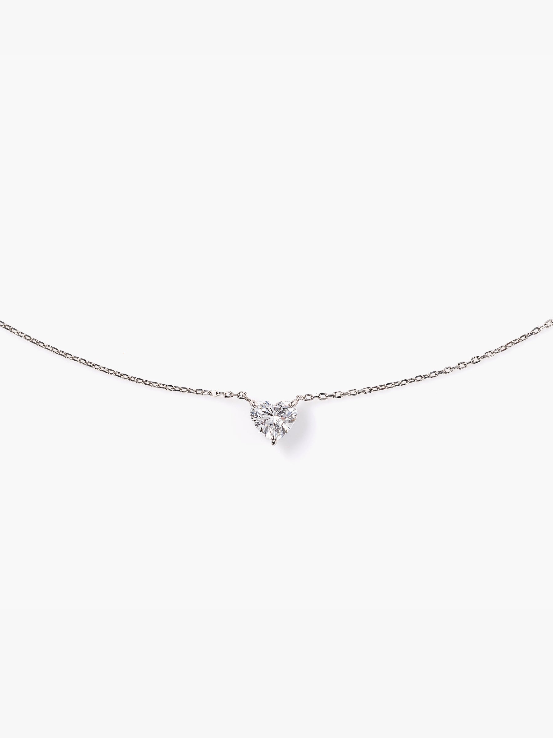 Quick Delivery [Lumière] Heart necklace Pt 0.5ct