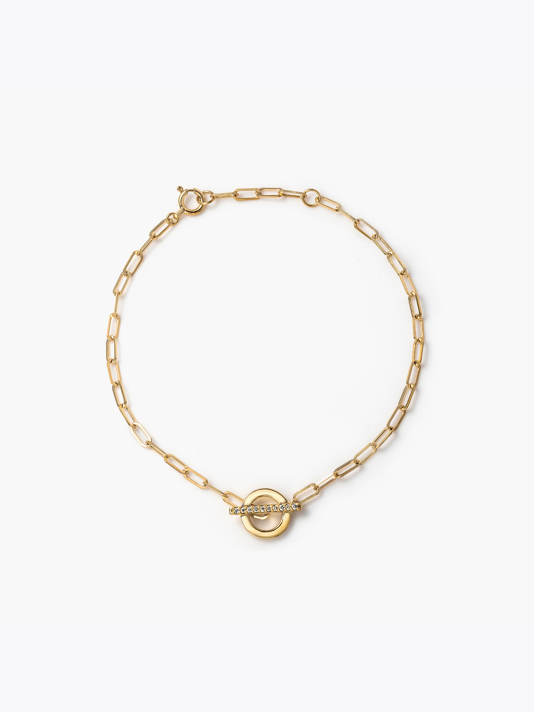 [Lumière] Mantel chain bracelet 18KYG