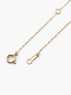[Lumière] Three Drops Necklace 0.3ct Black