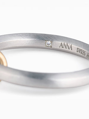 [Rokka] Rokka Ring with Petit Gold 
