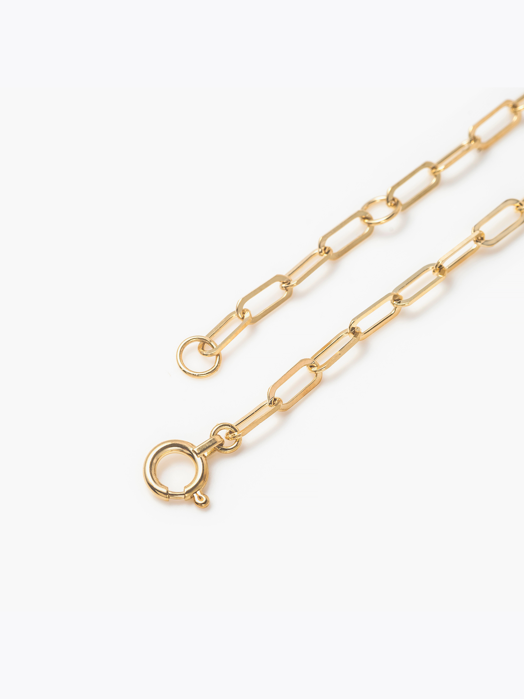 [Lumière] Mantel chain bracelet 18KYG