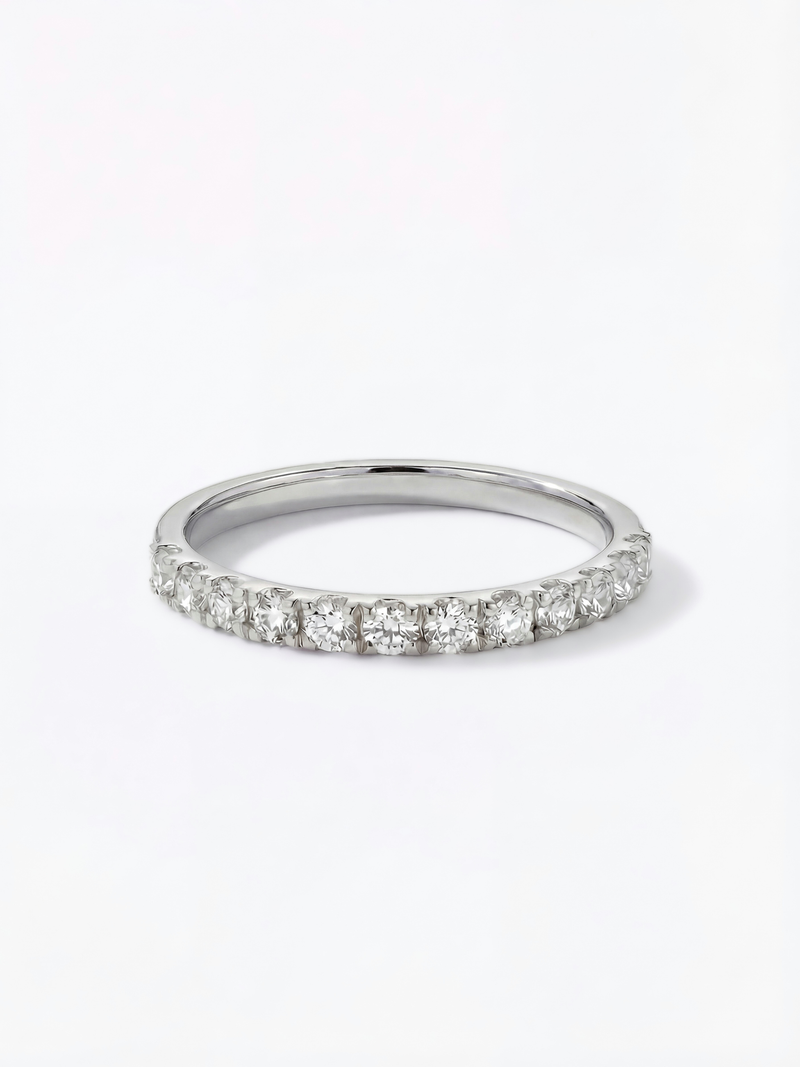 [Lumière] Half eternity ring 0.3ct 10K