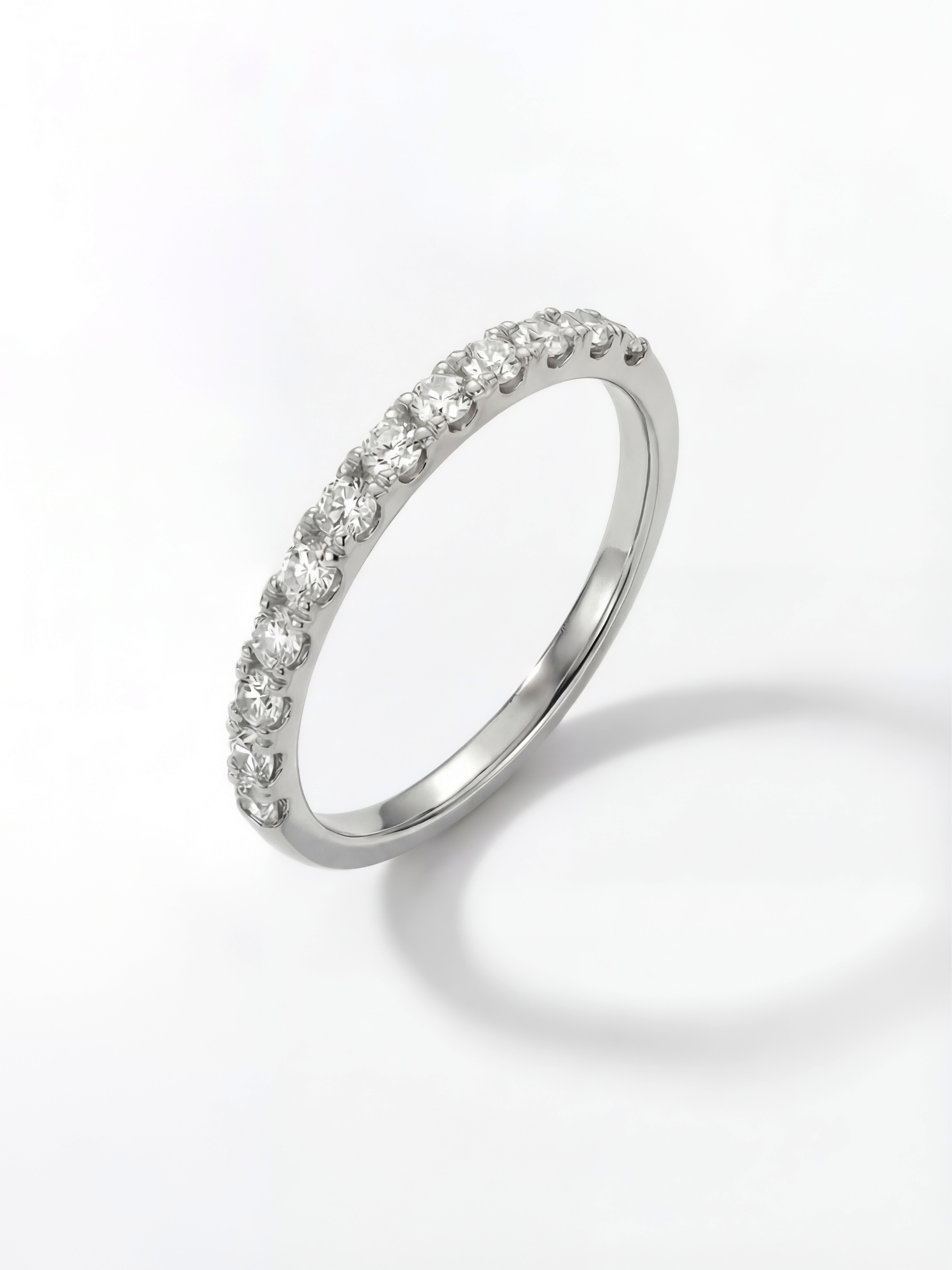 [Lumière] Half eternity ring 0.3ct 10KWG