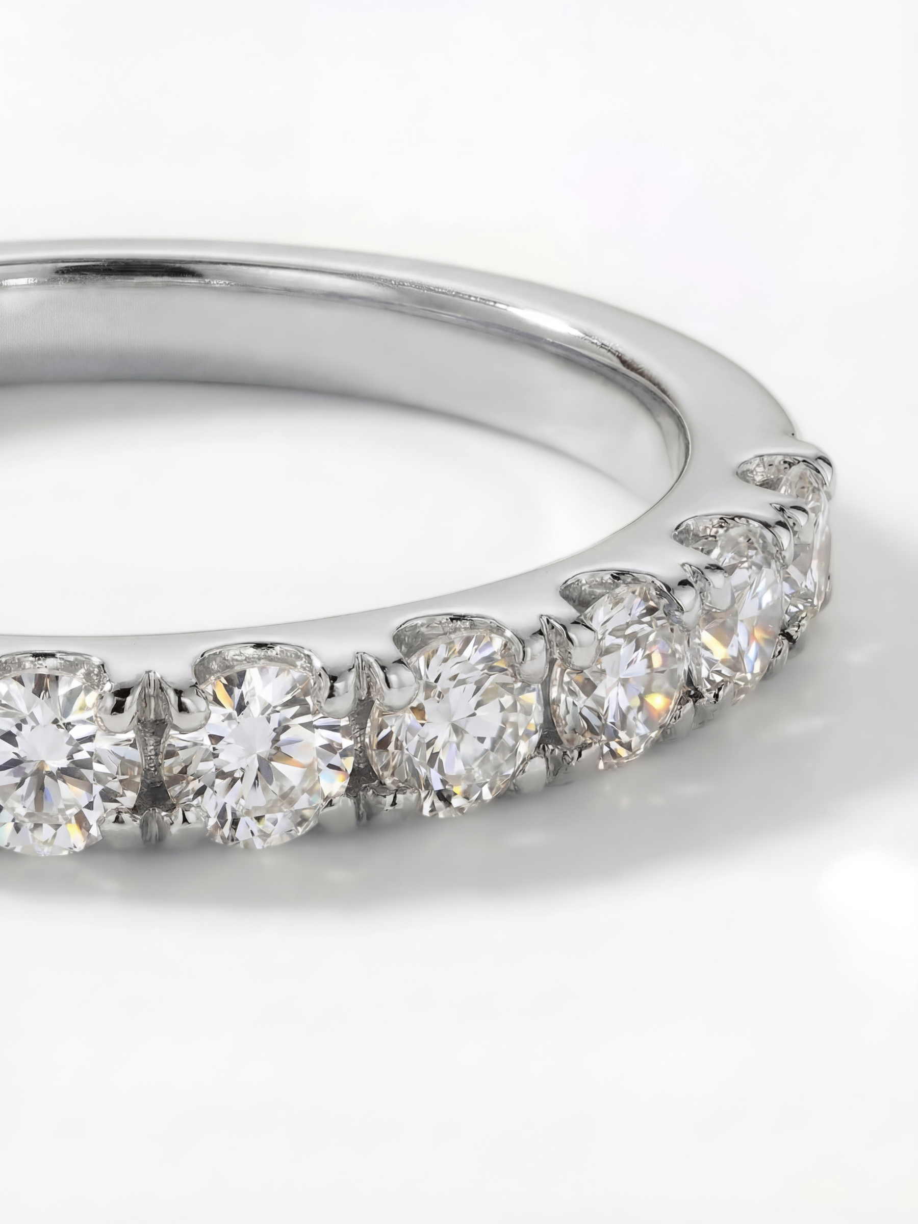 [Lumière] Half eternity ring 0.3ct 10KWG