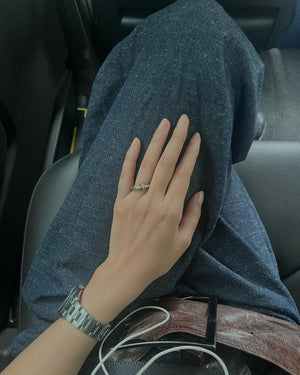 [Rokka] Rokka Ring with Petit Gold 