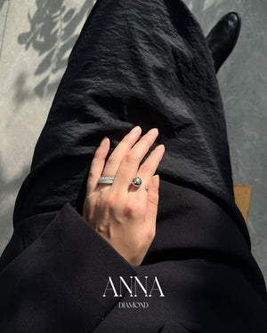 [Lumière] Full eternity ring 2ct Pt