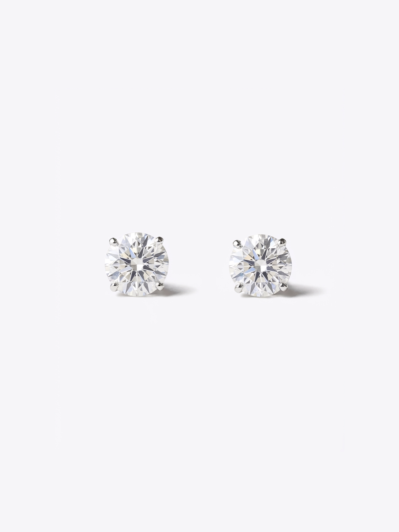 [Lumière] The earrings 0.1ct×2 (total 0.2ct) (pair)