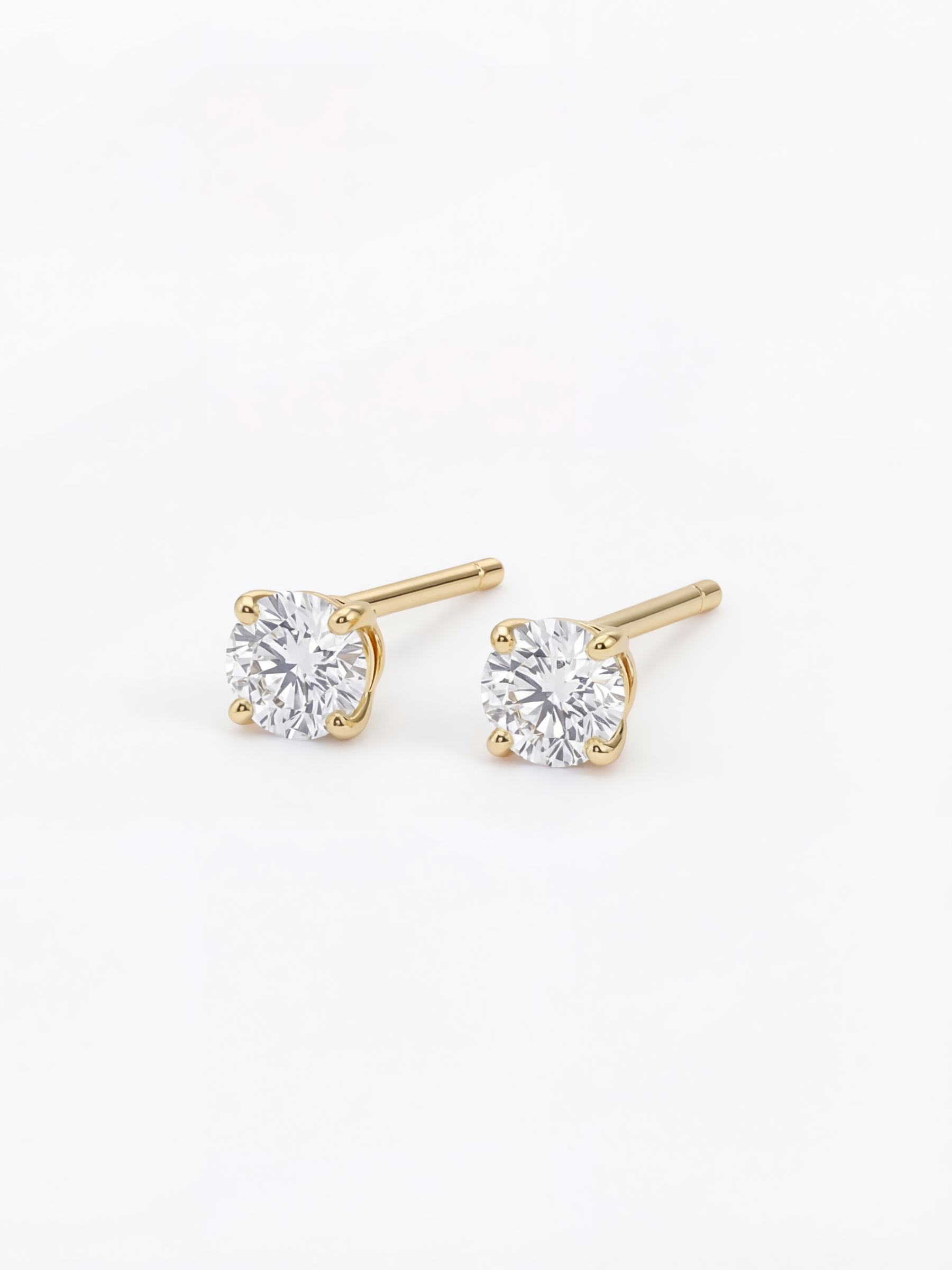 [Lumière] The earrings 0.1ct×2 (total 0.2ct) (pair)