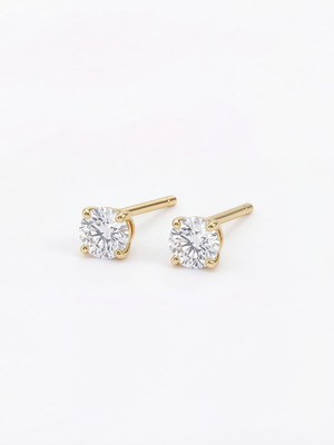 Quick Delivery [Lumière] The earrings 0.1ct×2 (total 0.2ct) (pair)