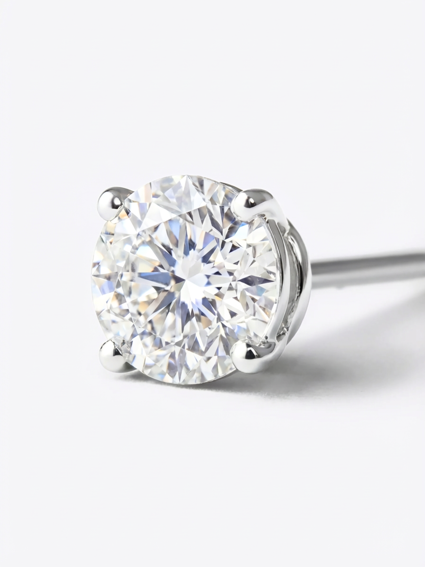 [Lumière] The earrings 0.3ct×2 (total 0.6ct) (pair)