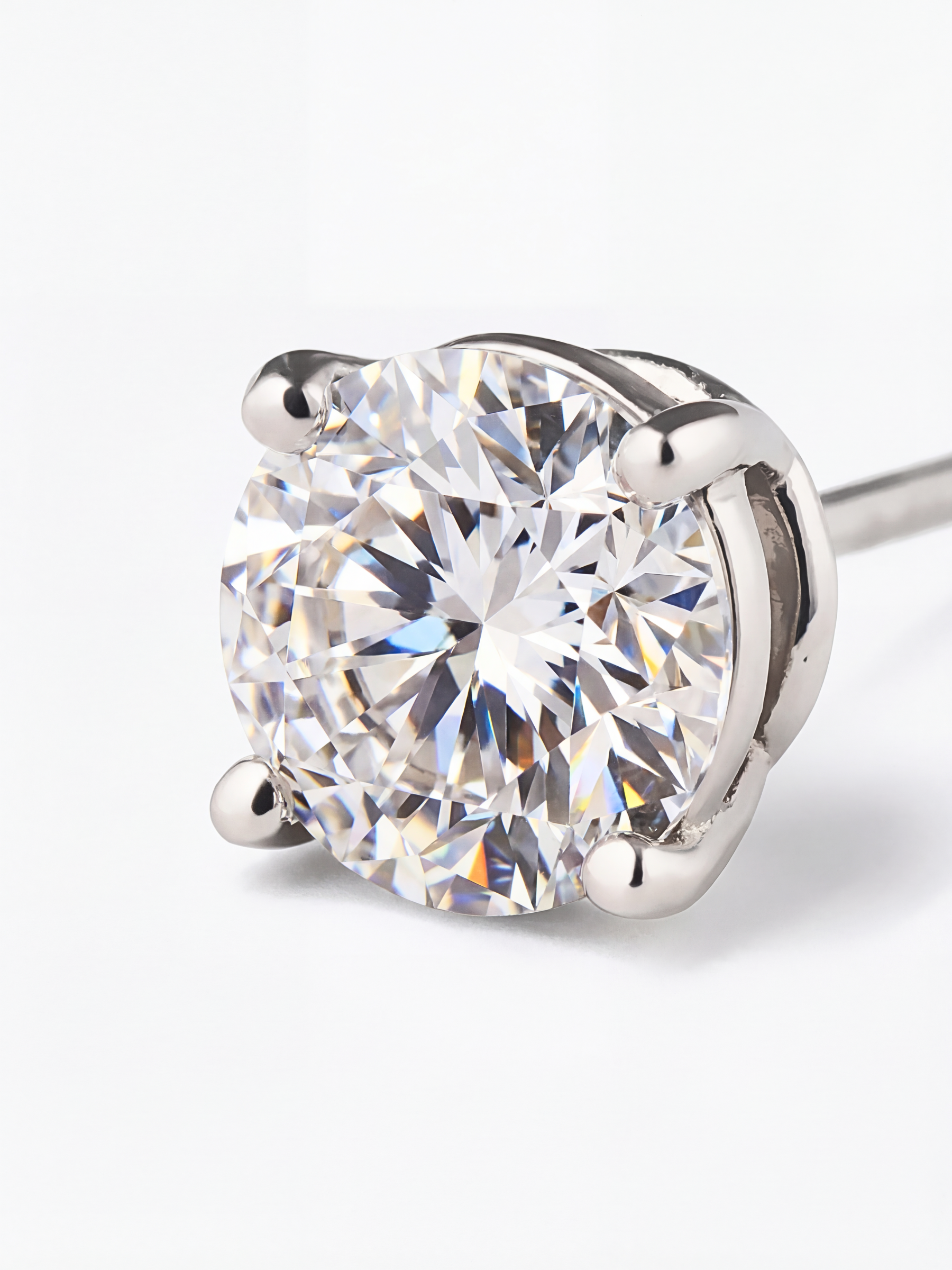 [Lumière] The earrings 0.5ct×2 (total 1ct) (pair)