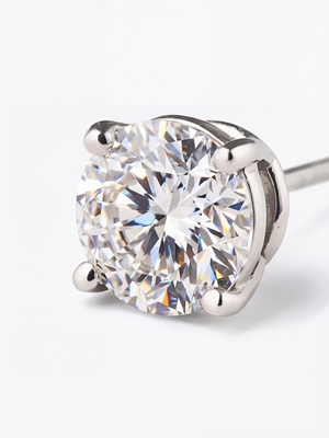 [Lumière] The earrings 0.5ct×2 (total 1ct) (pair)