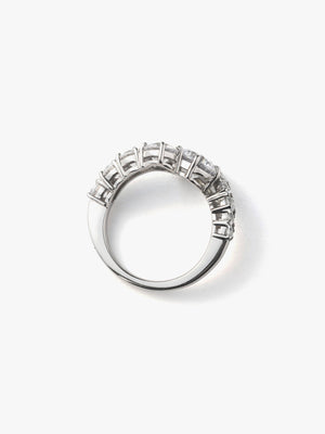 Fluid diamond ring 1ct側面画像（ラボグロウンダイヤモンドのブライダルリング）