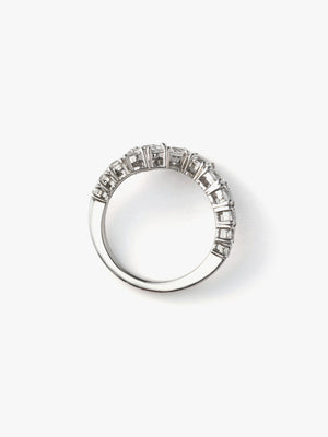Fluid diamond ring 0.5ct側面画像（ラボグロウンダイヤモンドのブライダルリング）