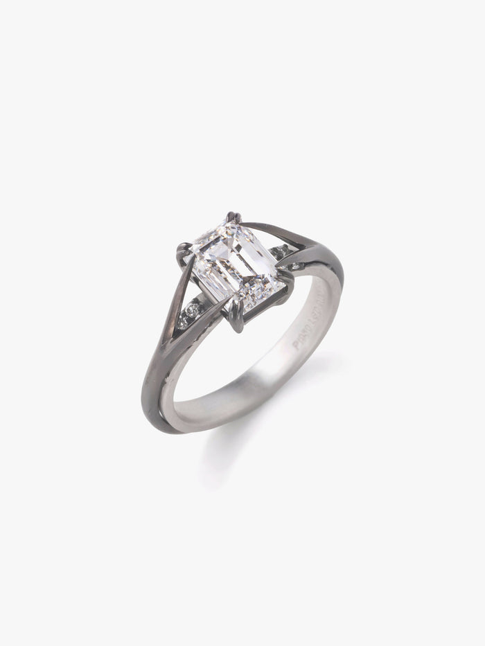 [HIKARI] 触覚 Shokkaku Solitaire Ring