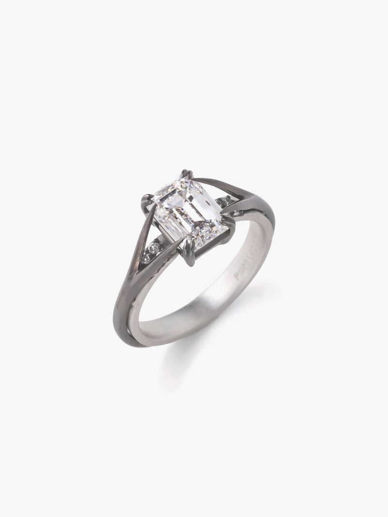 [HIKARI] 触覚 Shokkaku Solitaire Ring