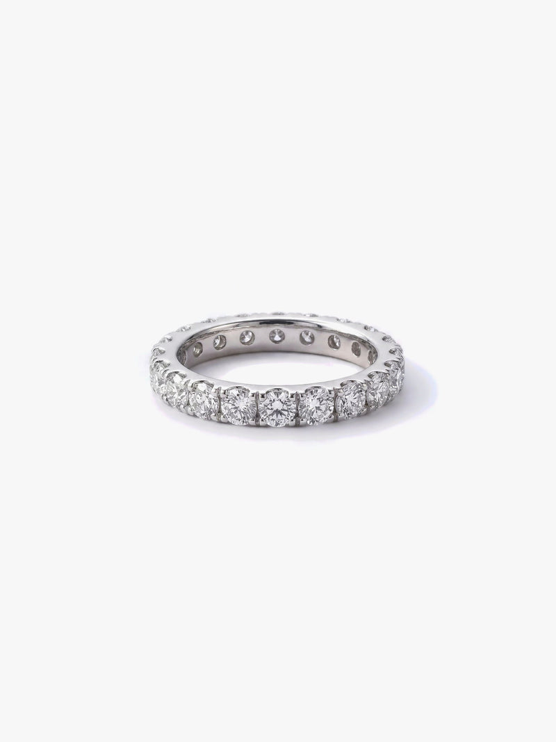[Lumière] Full eternity ring 2ct Pt