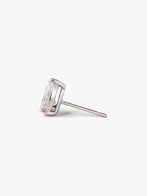 [Lumière] Pear Shape Earrings 0.5ct×2 (Total 1ct) (Pair)