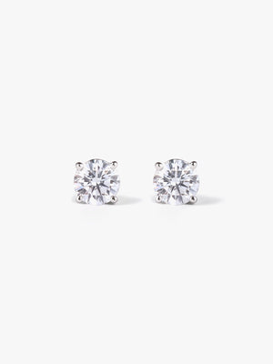 [Lumière] The earrings 0.5ct×2 (total 1ct) (pair)
