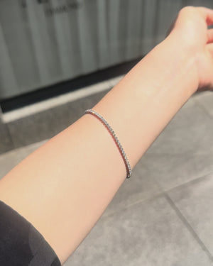 [Lumière] Tennis bracelet (total 3ct)