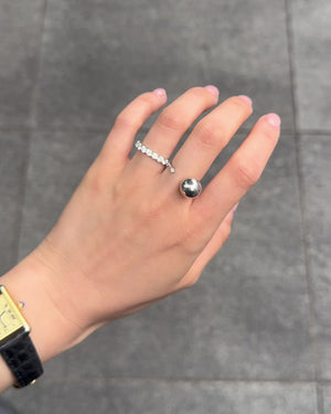 [Lumière] Half eternity ring 1ct