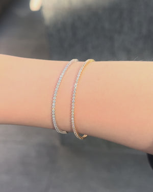 [Lumière] Tennis bracelet (total 2ct)