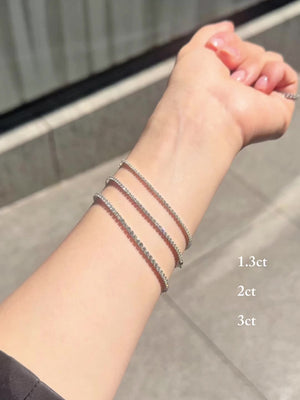 [Lumière] Tennis bracelet (total 1.3ct)