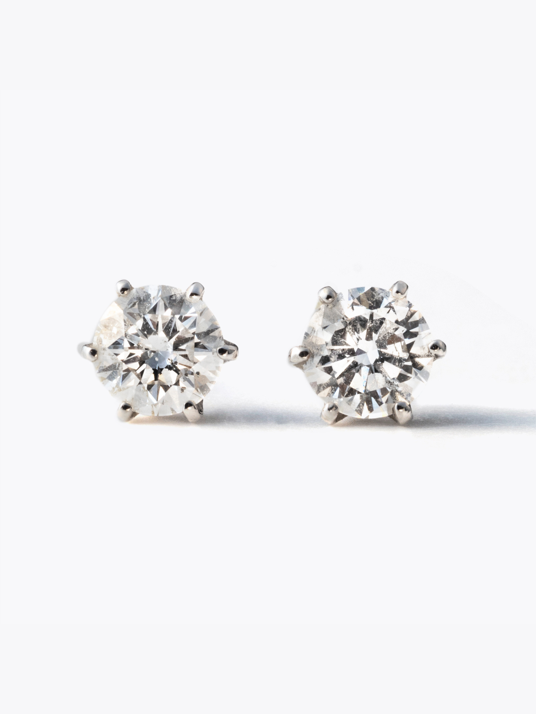 [Lumière] The earrings 0.3ct×2 (total 0.6ct)