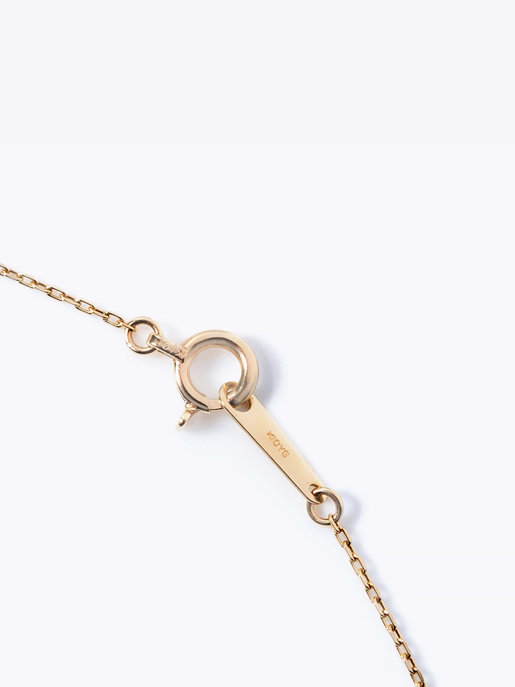 [Lumière] The necklace 0.1ct 10K YG